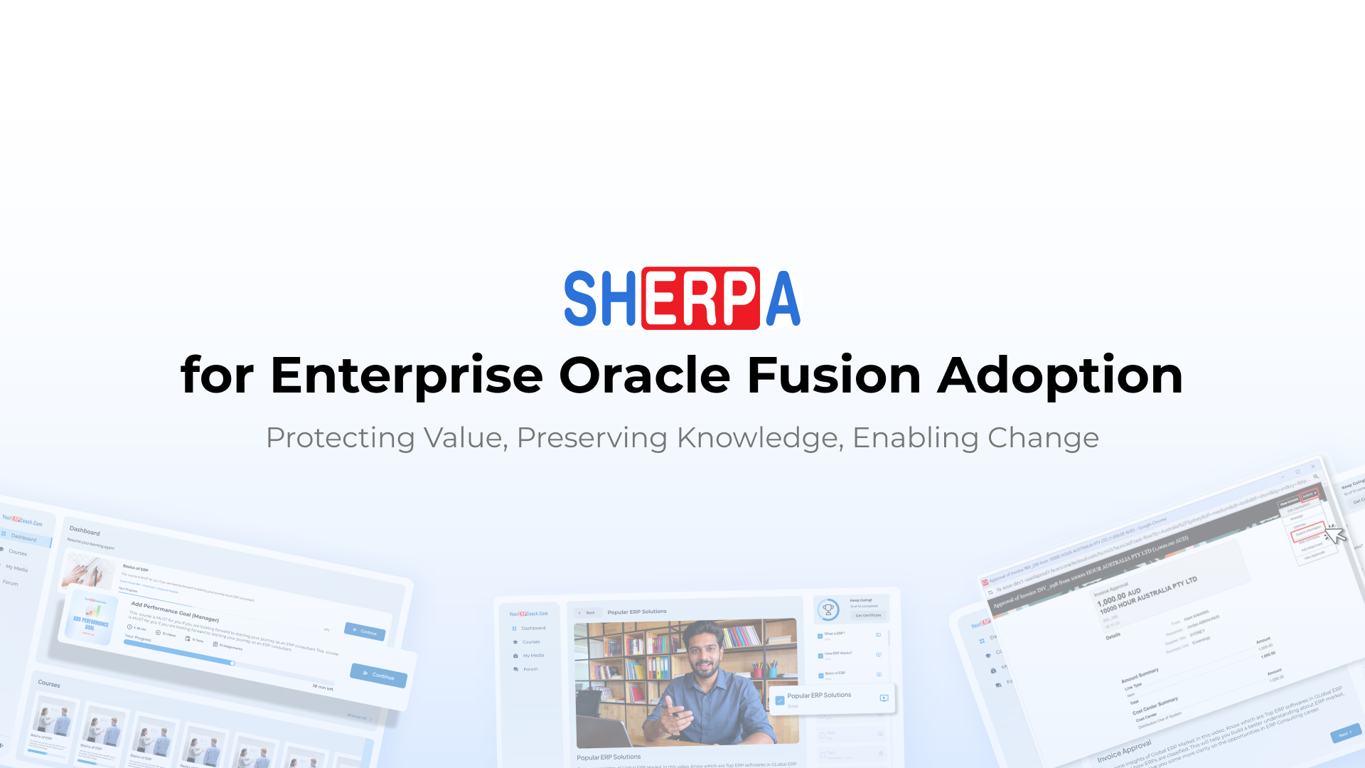 Sherpa - AI Chrome Extension for ERP Training